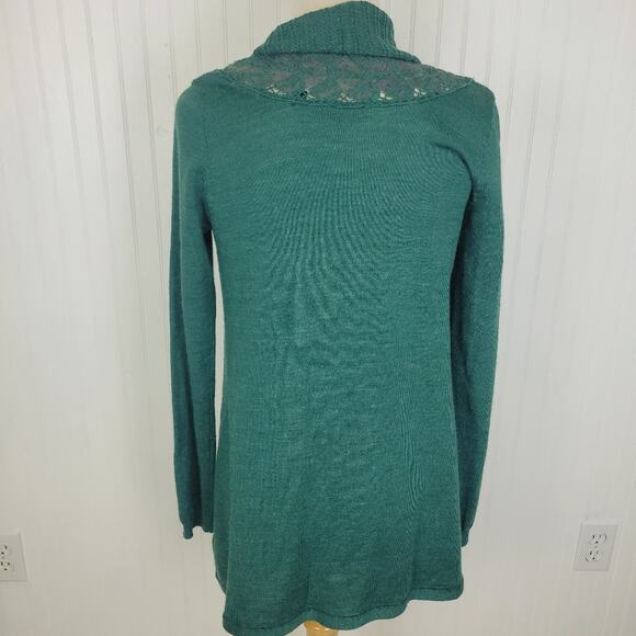 Anthropologie Knitted & Knotted open front Knit Cardigan Size Small - Picture 3 of 7